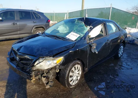 2012 Toyota Corolla Le z USA, uszkodzony, nr VIN 2T1BU4EE8CC889746